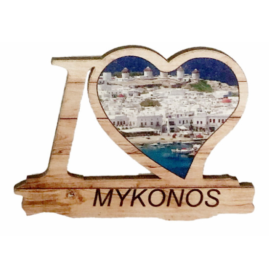 Μαγνητάκια Ξύλινα 1 επιπέδου 10102-017