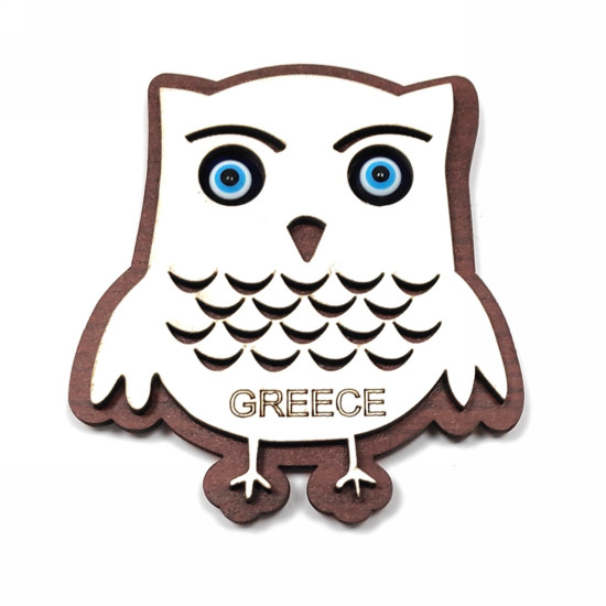 Μαγνητάκια Ξύλινα Γούρια 10102-213