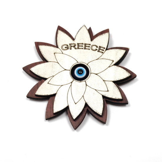 Μαγνητάκια Ξύλινα Γούρια 10102-218