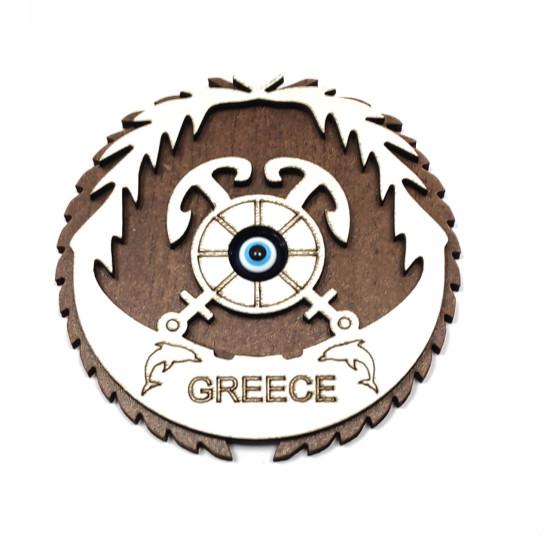 Μαγνητάκια Ξύλινα Γούρια 10102-221