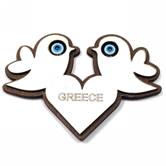 Μαγνητάκια Ξύλινα Γούρια 10102-223