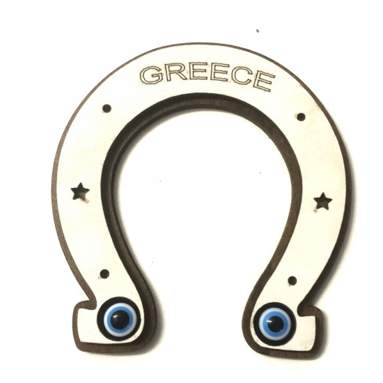 Μαγνητάκια Ξύλινα Γούρια 10102-225