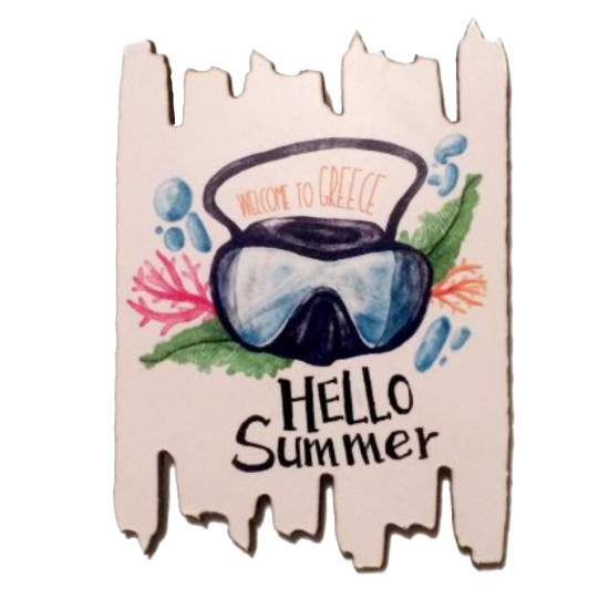 Μαγνητάκια Ξύλινα 1 επιπέδου 10102-028