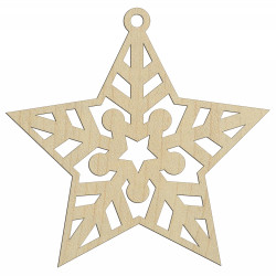 Στολίδια Ξύλινα 90103-076