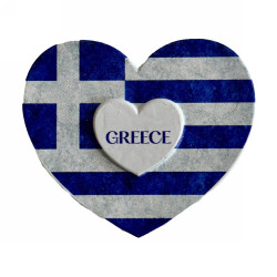 Μαγνητάκια Πολυεστερικά Καρδιά 10105-184