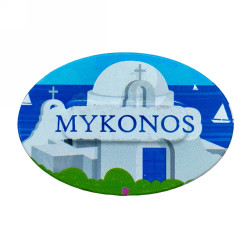 Μαγνητάκια Πολυεστερικά Στρόγγυλα - Οβάλ 10105-204