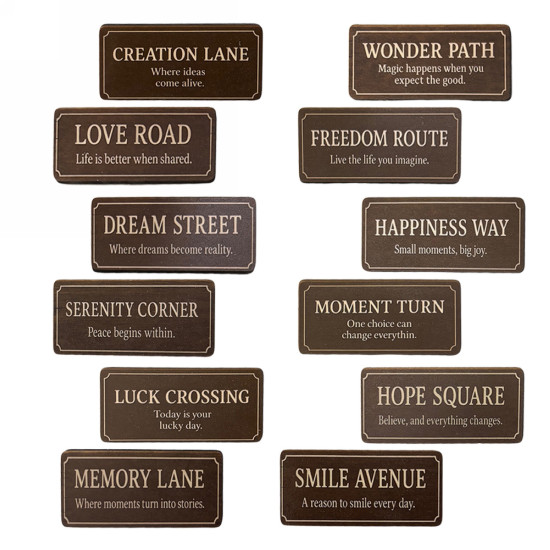 Μαγνητάκια Ξύλινα 1 επιπέδου 10102-778